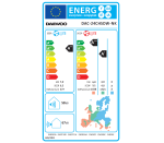 Aparat de aer conditionat DAC-24CHSDW-NK, 24000 BTU, WI-FI, filtre cu ioni de argint, Eco Mode, fără Kit - imagine 11