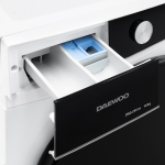 Masina de spalat rufe Daewoo DWD-CS1014, 10 kg, motor inverter, 1400 rpm, clasa A, 16 programe, display touch, steam wash, Super Spa, Alb - imagine 3