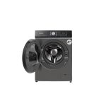 Masina de spalat rufe Daewoo DWD-CS8014SK, 8 kg, motor inverter, 1400 rpm, clasa A-20%, 16 programe, display touch, steam wash, Super Spa, Gri - imagine 2