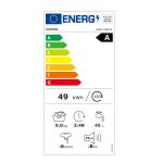 Masina de spalat rufe Daewoo DWD-CS9014, 9 kg, motor inverter, 1400 rpm, clasa A-10%, 16 programe, display touch, steam wash, Super Spa, Alb - imagine 9