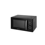 Cuptor cu microunde Daewoo KOR-6S20K-2, control mecanic, 20 litri, putere 700 W, 5 niveluri de putere, farfurie interioara de 25.5 cm, culoare cavitate interioara alb, culoare Negru - imagine 3