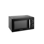 Cuptor cu microunde Daewoo KOR-6S20K-2, control mecanic, 20 litri, putere 700 W, 5 niveluri de putere, farfurie interioara de 25.5 cm, culoare cavitate interioara alb, culoare Negru - imagine 4