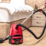 Aspirator Daewoo cu sac de hartie RC-230R-3, 700 W, capacitate sac 2 litri, cotrol putere variabil, tub telescopic, furtun rotativ 360 grade, Rosu - imagine 8