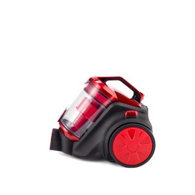 Aspirator fara sac Daewoo RCC-120R-1, 800 W, recipient colectare 1.5 litri, putere aspirare 140 W, aspiratie ciclonica, Rosu