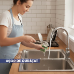 Mixer de mana Daewoo DHM25W, putere 250 W, functie Turbo, 5 viteze, accesoriu tel, carlige aluat, Alb - imagine 7