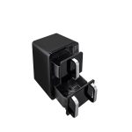 Friteuza dubla cu aer cald Daewoo DAF2X1100UDB, 1400W + 1600 W, display LED, capacitate 5L + 7L, timer, 8 programe predefinite, temperatura maxima 200 grade, Negru - imagine 5