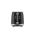 Prajitor de paine Daewoo DBT280B, 800 W, tavita de firimituri, functie decongelare, control electronic rumenire, functie reincalzire, 2 felii, Negru - imagine 8