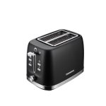 Prajitor de paine Daewoo DBT280B, 800 W, tavita de firimituri, functie decongelare, control electronic rumenire, functie reincalzire, 2 felii, Negru - imagine 9