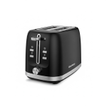 Prajitor de paine Daewoo DBT280B, 800 W, tavita de firimituri, functie decongelare, control electronic rumenire, functie reincalzire, 2 felii, Negru - imagine 4