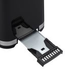 Prajitor de paine Daewoo DBTCT80B, putere 800 W,Display LED, functie reincalzire, functie decongelare, tavita pentru firimituri, control electronic rumenire, carcasa Cool Touch, culoare negru - imagine 5
