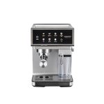 Espressor Semi-Automat Daewoo DCMM1350, 1350 W, pompa ULKA 20 Bari, rezervor apa 1.6L, recipient lapte 500 ml detasabil, Argintiu - imagine 5