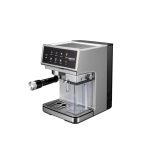 Espressor Semi-Automat Daewoo DCMM1350, 1350 W, pompa ULKA 20 Bari, rezervor apa 1.6L, recipient lapte 500 ml detasabil, Argintiu - imagine 4