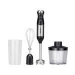 Mixer vertical 3 in 1 Daewoo DHB60BX, 600 W, tija detasabila din inox, 2 trepte de viteza, lama din inox, Negru/inox - imagine 7