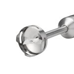 Mixer vertical 3 in 1 Daewoo DHB60BX, 600 W, tija detasabila din inox, 2 trepte de viteza, lama din inox, Negru/inox - imagine 8