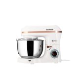 Mixer cu bol Daewoo DHM200MGW, 2000W, capacitate bol 5.5l, accesoriu masina de tocat, capacitate de tocare 1.2 kg/min, 3 discuri de taiere din inox, tel, carlig framantare, palete amestecare, Alb - imagine 6
