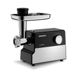 Masina de tocat carne Daewoo DMG2000DC, 2000 W, 2.5 kg/minut, 3 discuri de taiere, lama din inox, functie reverse, Negru - imagine 4