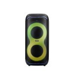 Boxa Portabila Daewoo DPS60, 60W RMS, redare USB si card, telecomanda, microfon wireless, lumini LED, mod karaoke, conectare wireless, Negru
