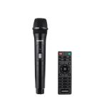 Boxa Portabila Daewoo DPS80, 80W RMS, redare USB si card, telecomanda, microfon wireless, lumini LED, mod karaoke, conectare wireless, Negru - imagine 2