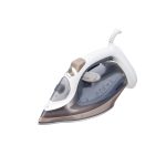 Fier de calcat Daewoo DSI2400, putere 2400 W, talpa ceramica, jet abur puternic 30 g/minut, abur vertical, capacitate rezervor 280 ml, Bej satinat