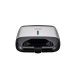 Sandwichmaker Daewoo DSM20X, 800 W, Placi neaderente, Termostat, Maner Cool Touch, Inox - imagine 3