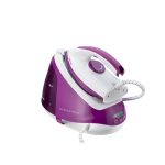 Statie de calcat cu cu aburi Daewoo DSS240, 2400W, rezervor 1800 ml, talpa ceramica, jet abur 240 g/min, debit abur continuu:120 g/min, abur vertical, sistem anti-calcar, mod Eco, oprire automata, Violet - imagine 2